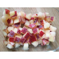 Natural Color Organic Frozen Plums Diced